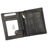 Pánská kožená peněženka Nordee ADL02-N4-VT černá