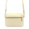 Dámská crosbody kabelka MiaMore 01-059 světle béžová