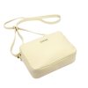 Dámská crosbody kabelka MiaMore 01-059 světle béžová