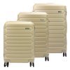 Sada cestovních kufrů Pierre Cardin MED04 x3 Z béžová