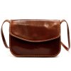 Kožená crossbody kabelka Florence 5511 hnědá