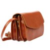 Kožená crossbody kabelka Florence 5511 camel