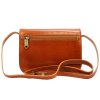 Kožená crossbody kabelka Florence 5511 camel