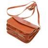 Kožená crossbody kabelka Florence 5511 camel