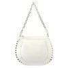 Kožená crossbody kabelka Luka 24-026 bílá