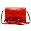 Kožená crossbody kabelka Florence 45 červená