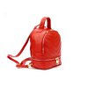 Dámský kožený batoh Luka 20-026 červený