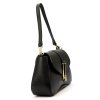 Kožená kabelka Luka 24-031 černá