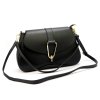 Kožená kabelka Luka 24-031 černá