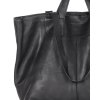 Dámská kožená shopper bag kabelka Mazzini MM56 černá