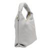 Kožená crossbody kabelka Luka 24-035 šedá