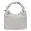Kožená crossbody kabelka Luka 24-035 šedá
