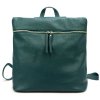 Dámský kožený batoh Luka 24-034 tyrkysový