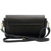 Kožená crossbody kabelka Gregorio SA828 černá