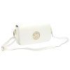 Kožená crossbody kabelka Gregorio SA828 bílá