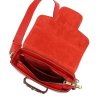 Kožená kabelka Luka 20-095 červená
