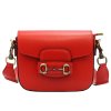 Kožená kabelka Luka 20-095 červená