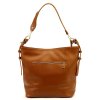 Kožená kabelka Gregorio 1714 koňaková