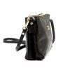 Kožená crossbody kabelka Gregorio 1736 černá