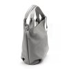 Kožená kabelka Gregorio 1737 šedá
