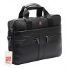 Pánská kožená aktovka Nordee S134 S černá
