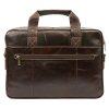 Pánská kožená aktovka Nordee S134 S hnědá