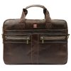 Pánská kožená aktovka Nordee S134 B hnědá