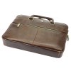 Pánská kožená aktovka Nordee S133 hnědá