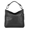 Kožená kabelka Patrizia Piu 318-009-BL černá
