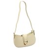 Kožená kabelka Luka 24-037 béžová