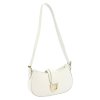 Kožená kabelka Luka 24-037 bílá