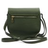 Kožená crossbody kabelka Florence 38 DL zelená