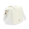 Kožená kabelka MiaMore 24-003 bílá