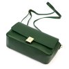Kožená crossbody kabelka Luka 24-043 zelená