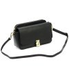 Kožená crossbody kabelka Luka 24-043 černá