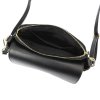 Kožená crossbody kabelka Luka 24-043 černá