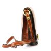 Kožená crossbody kabelka Florence ART. 873 camel