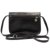 Kožená crossbody kabelka Florence 5511 černá