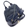 Kožený batoh Gregorio 1733 modrý