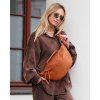 Dámská kožená ledvinka Marco Mazzini MM7 camel