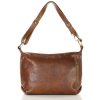 Kožená kabelka Marco Mazzini MM414 hnědá