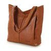 Kožená kabelka přes rameno Mazzini MM108 camel