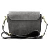 Kožená kabelka Luka 20-095-02 šedá