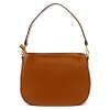 Dámská kožená kabelka Luka 24-040 koňaková