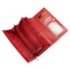 Dámská kožená peněženka Pierre Cardin 06 ITALY 121 červená