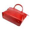 Kožená kabelka přes rameno Florence 12 TAMP červená