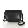 Kožená sedlová kabelka Marco Mazzini MM255 čená