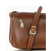Kožená crossbody kabelka Marco Mazzini 2M48 hnědá