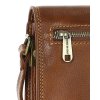 Kožená crossbody kabelka Marco Mazzini MM250 hnědá