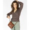 Kožená crossbody kabelka Marco Mazzini MM250 hnědá
